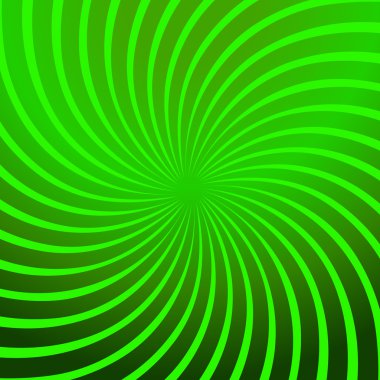 Twirl Green Abstract clipart