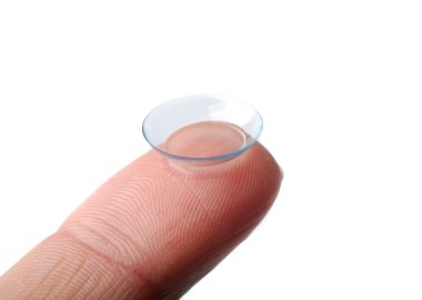 Soft contact lenses clipart