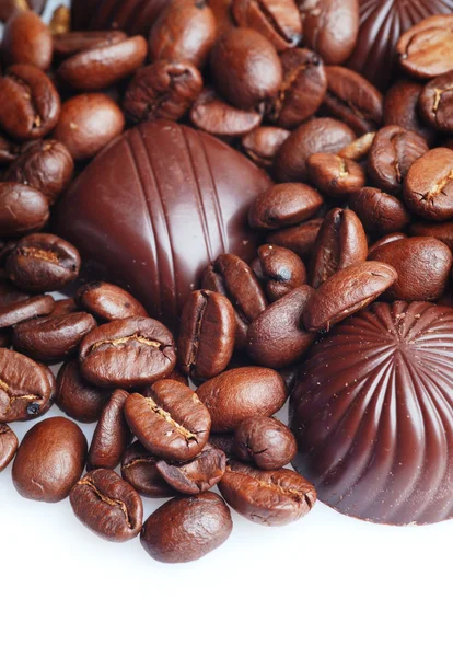 Boabe de cafea macro — Fotografie, imagine de stoc