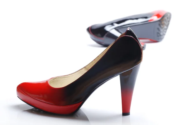 Sapatos vermelhos sexy — Fotografia de Stock