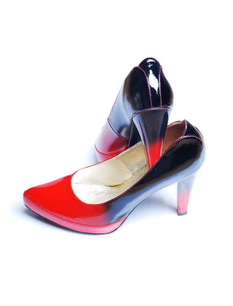 Sexy rote Schuhe — Stockfoto