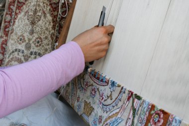 Turkish carpet clipart