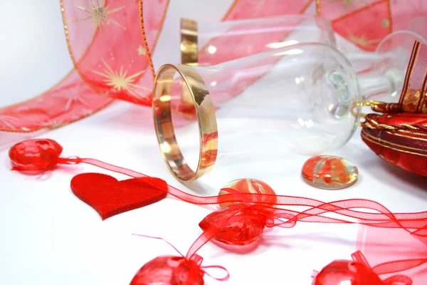 Valentine presente — Fotografia de Stock