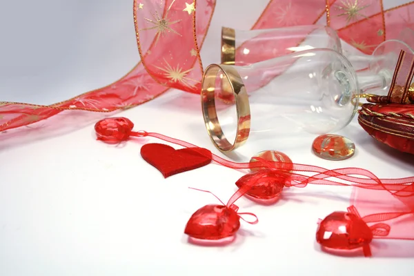 Valentine presente — Fotografia de Stock