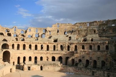 Tunis - The Colosseum clipart