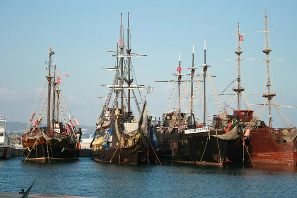 Πειρατικά πλοία — Φωτογραφία Αρχείου