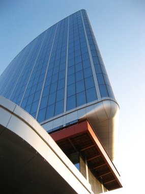 Modern building. Yekaterinburg. Russia clipart