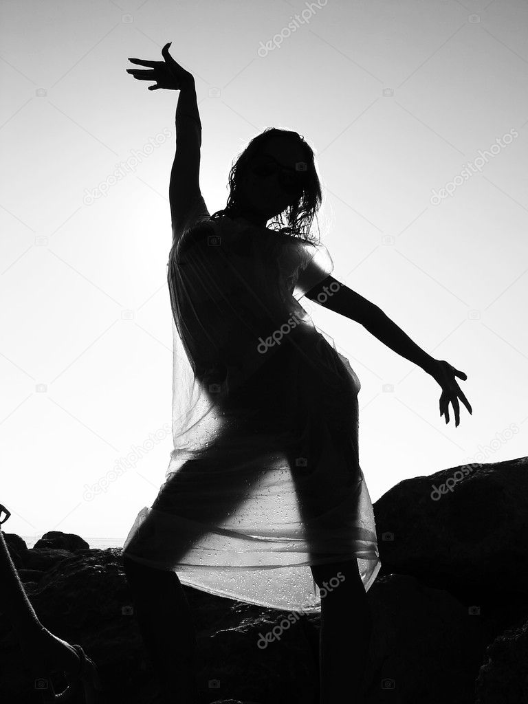 Female Silhouette — Stock Photo © Modulor26 #1258020