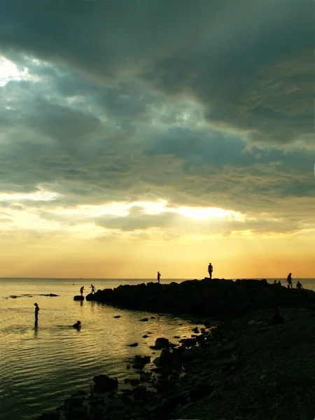 Denizde gün batımı