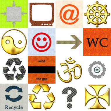 Icons Collection clipart