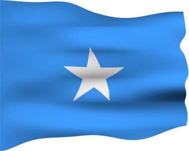 3D Somali bayrağı