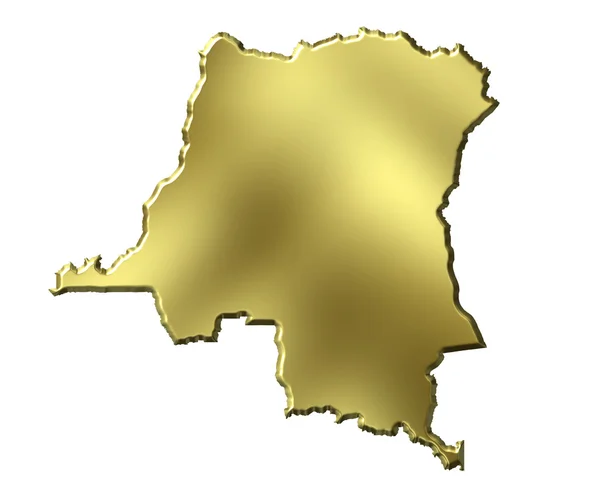 Конго Демократическая Республика Конго, 3d — стоковое фото