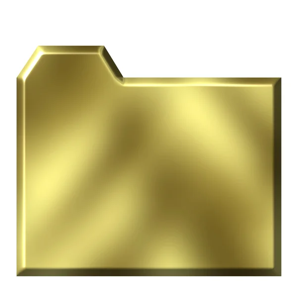 Cartella d'oro — Foto Stock