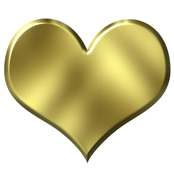 Corazón de oro —  Fotos de Stock