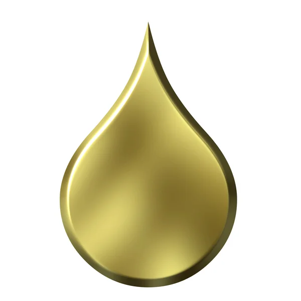 Gouden drop — Stockfoto