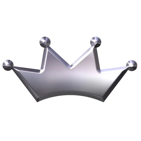 Silver Crown — Stock Photo, Image