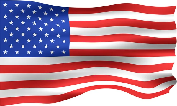 Bandera de Estados Unidos 3d —  Fotos de Stock