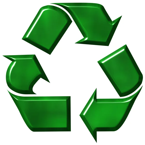 Recycling symbool — Stockfoto