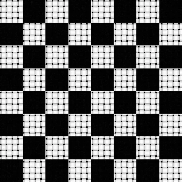 Checkered Weave — Stock Photo, Image