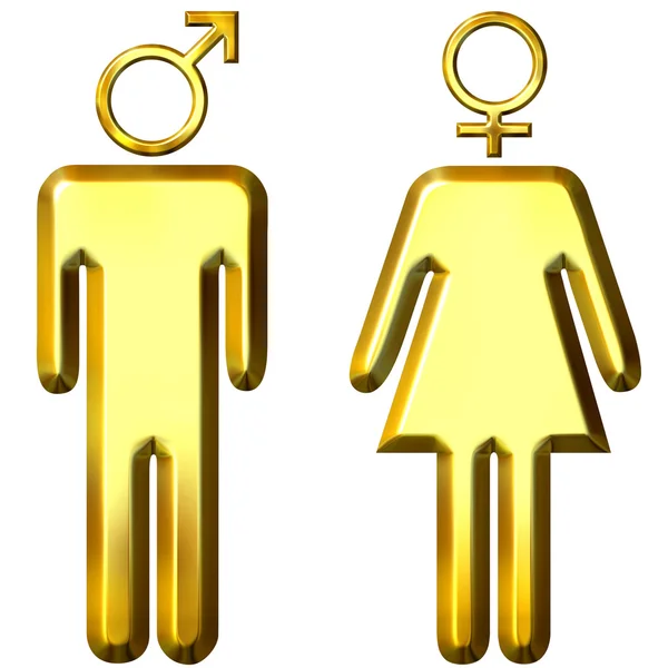 Male and Female — Stock Photo, Image