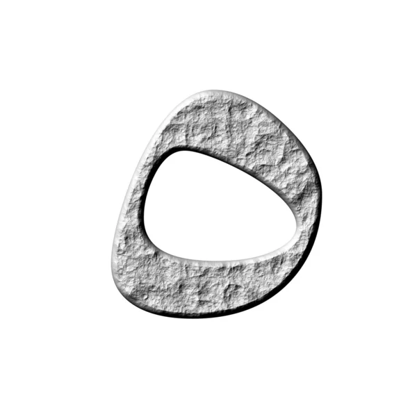 3D камінь арабський номер 5 — стокове фото