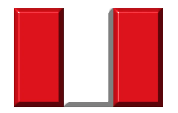 Bandeira 3d Peru com proporções realistas — Fotografia de Stock