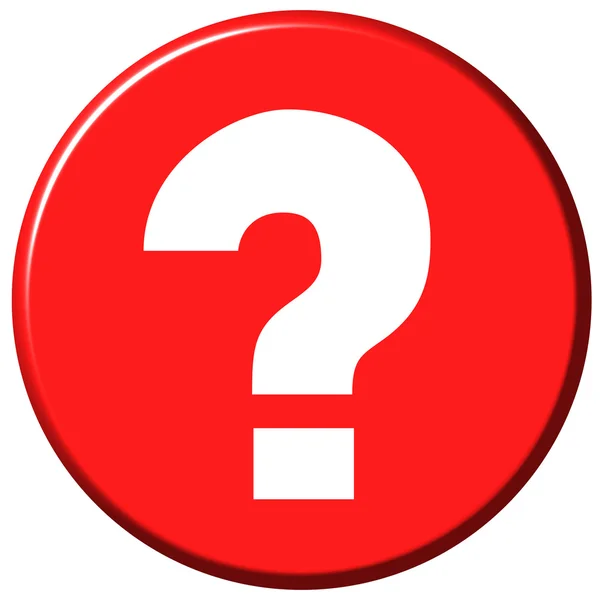 Question Button — Stock Photo, Image