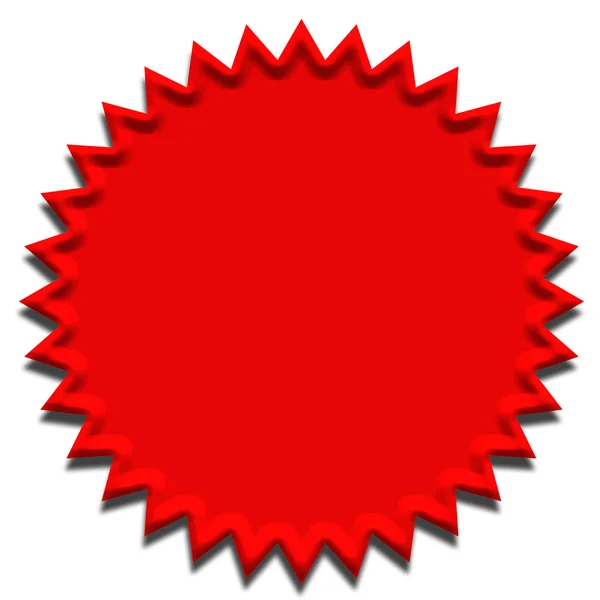 Selo vermelho — Fotografia de Stock