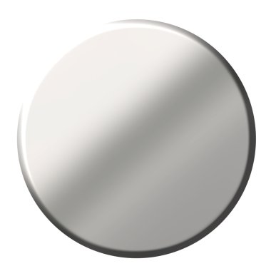 3D Steel Circular Button clipart