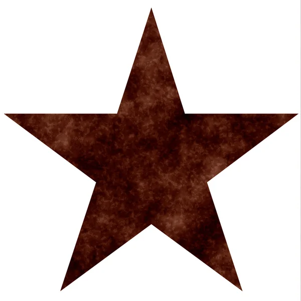Rusty Star — Stock Photo, Image