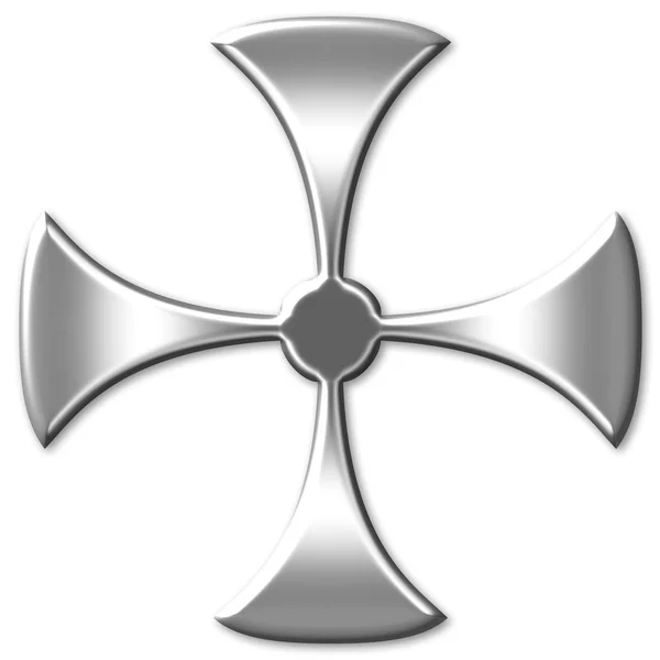 Стильный крест — стоковое фото