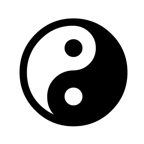 Тао символ — стокове фото