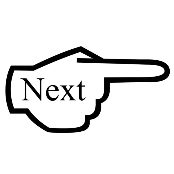 Next Hand — Stock Photo, Image