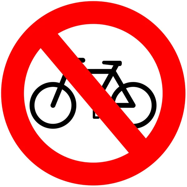 stock image No Bicycles