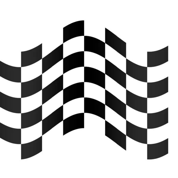 Bandiera da corsa a scacchi — Foto Stock