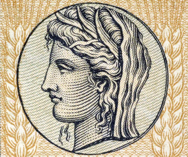 Deméter, deusa grega — Fotografia de Stock
