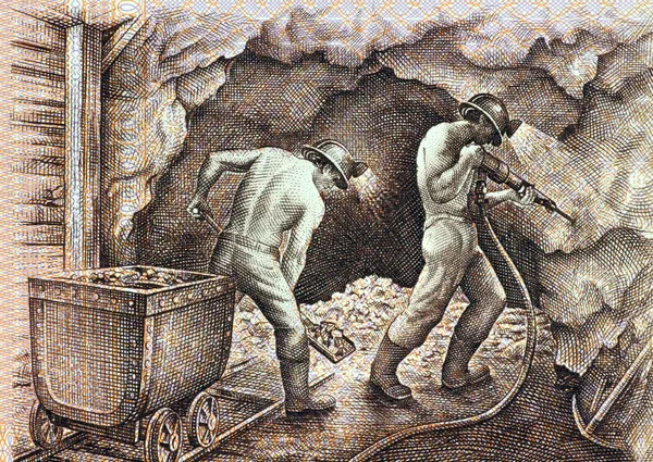 Mijnwerkers — Stockfoto