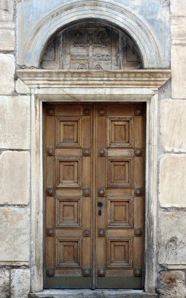 Antique Orthodox Church Door — Stock Photo, Image