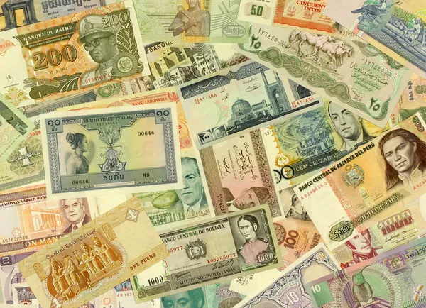 Bankbiljetten textuur — Stockfoto