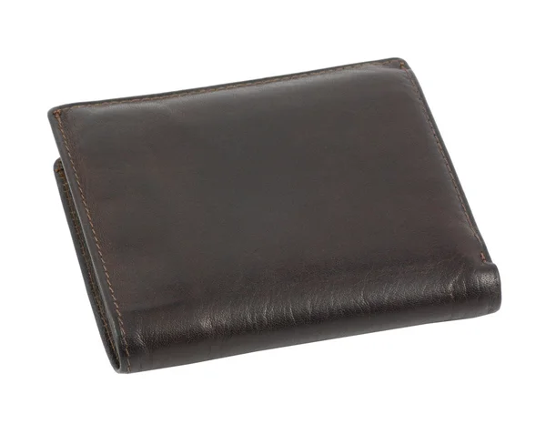 stock image Brown leather wallet