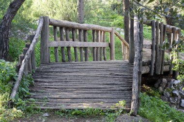 Wooden Bridge clipart