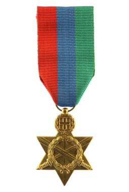 World War II Greek Medal clipart