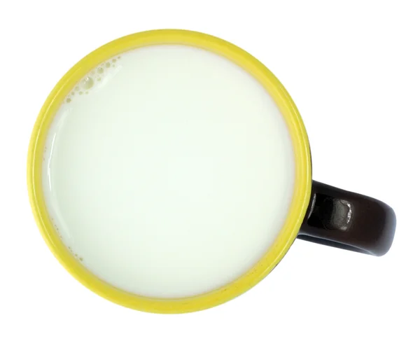 Склянки молока — стокове фото