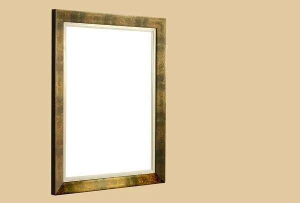 Empty frame on wall — Stock Photo, Image