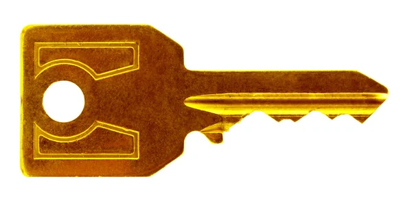 Altın anahtar — Stok fotoğraf