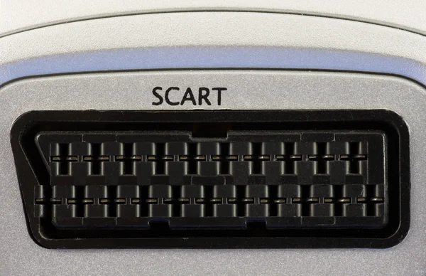 Υποδοχή SCART — Φωτογραφία Αρχείου