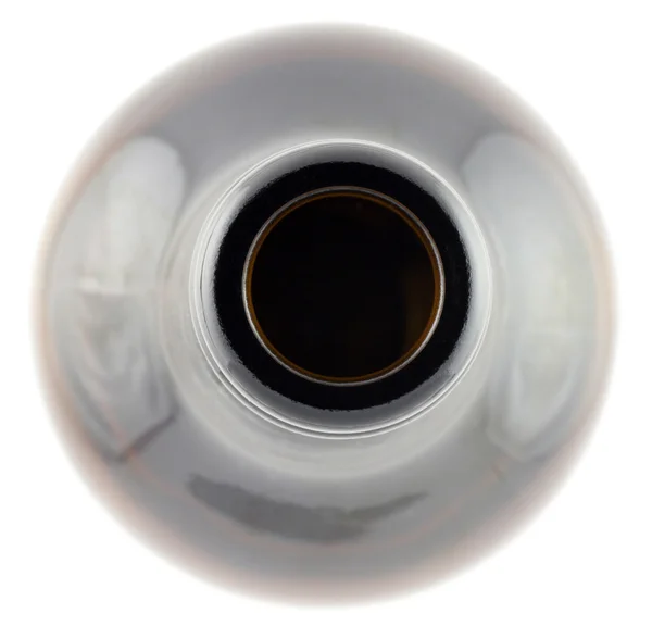 Top view of a bottle — Stock Photo, Image