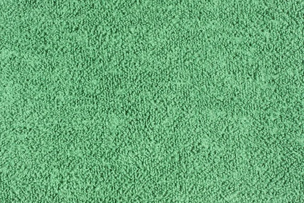 Worn green towel — Stock Photo, Image