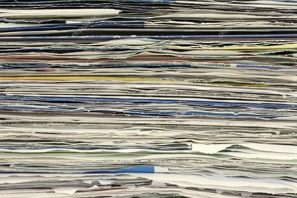 Stack of papers — Stock Photo © georgios #1426995