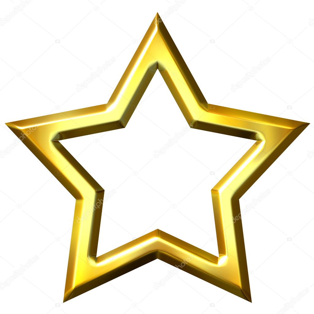 3d golden star frame stock photo georgios 1512603